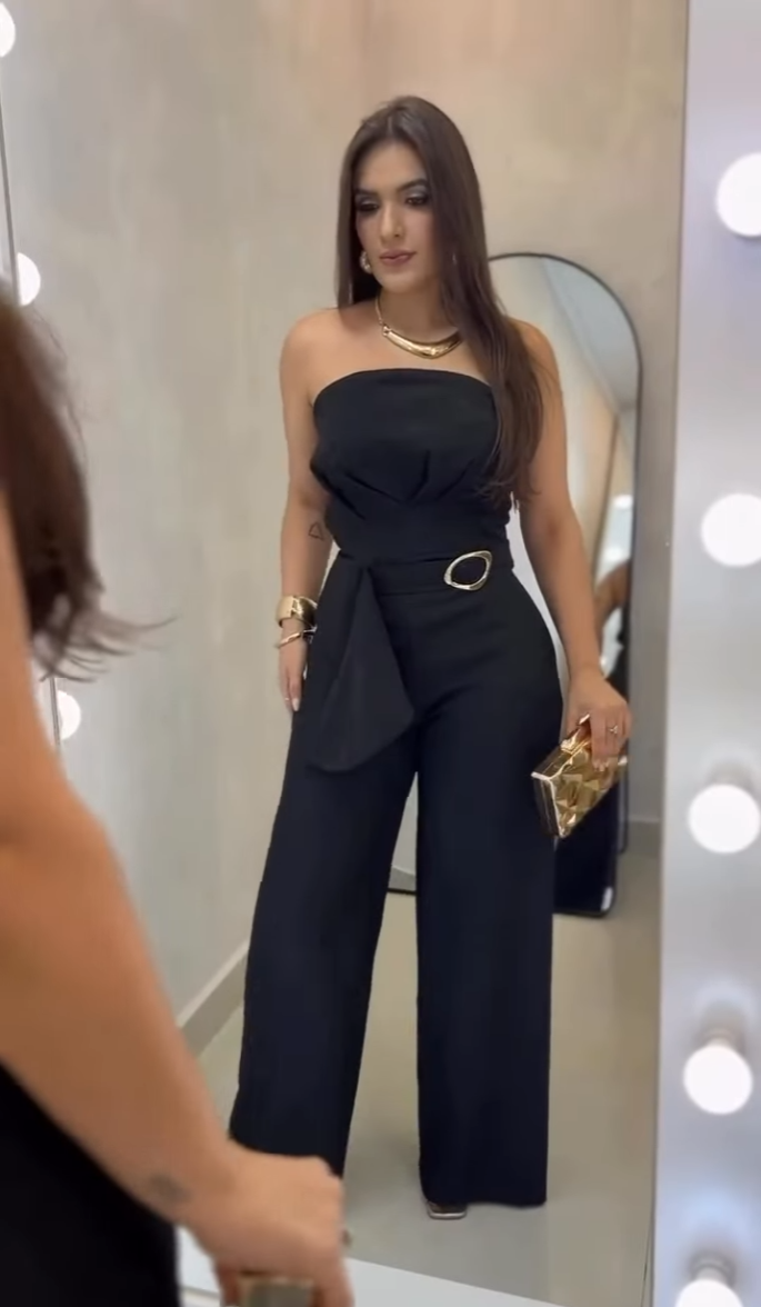 Macacão Pantalona Giselle