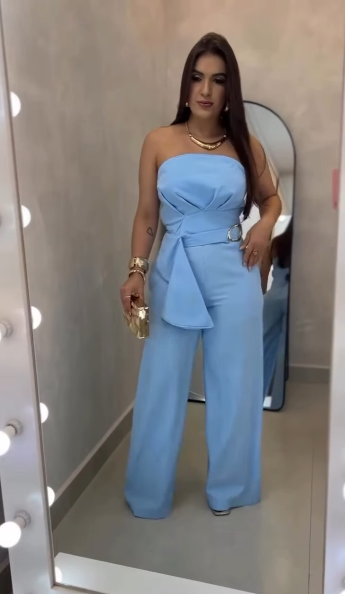 Macacão Pantalona Giselle