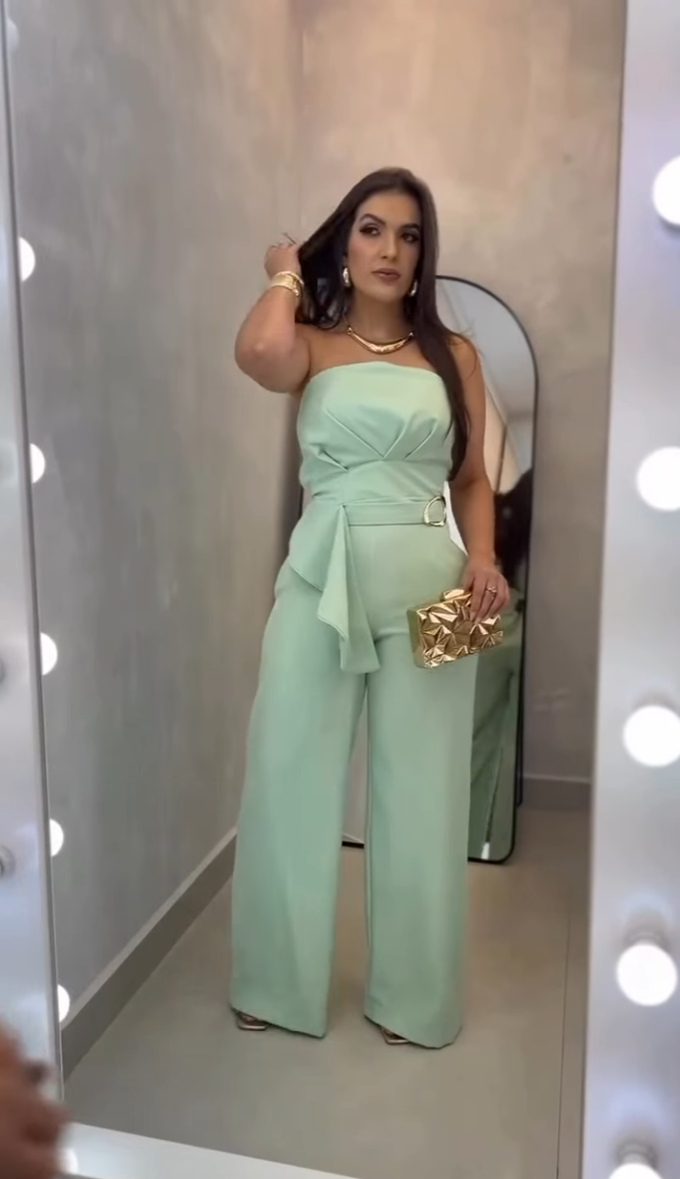 Macacão Pantalona Giselle