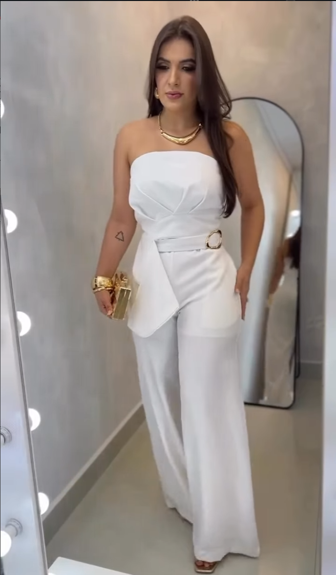 Macacão Pantalona Giselle