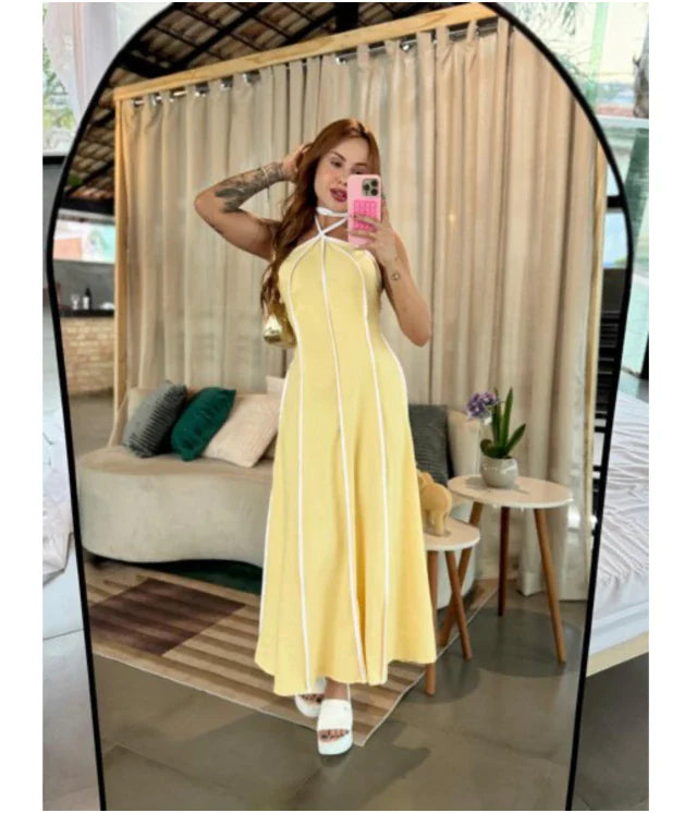 Vestido Frente Unica Hellen