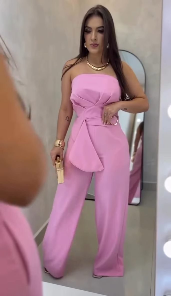 Macacão Pantalona Giselle